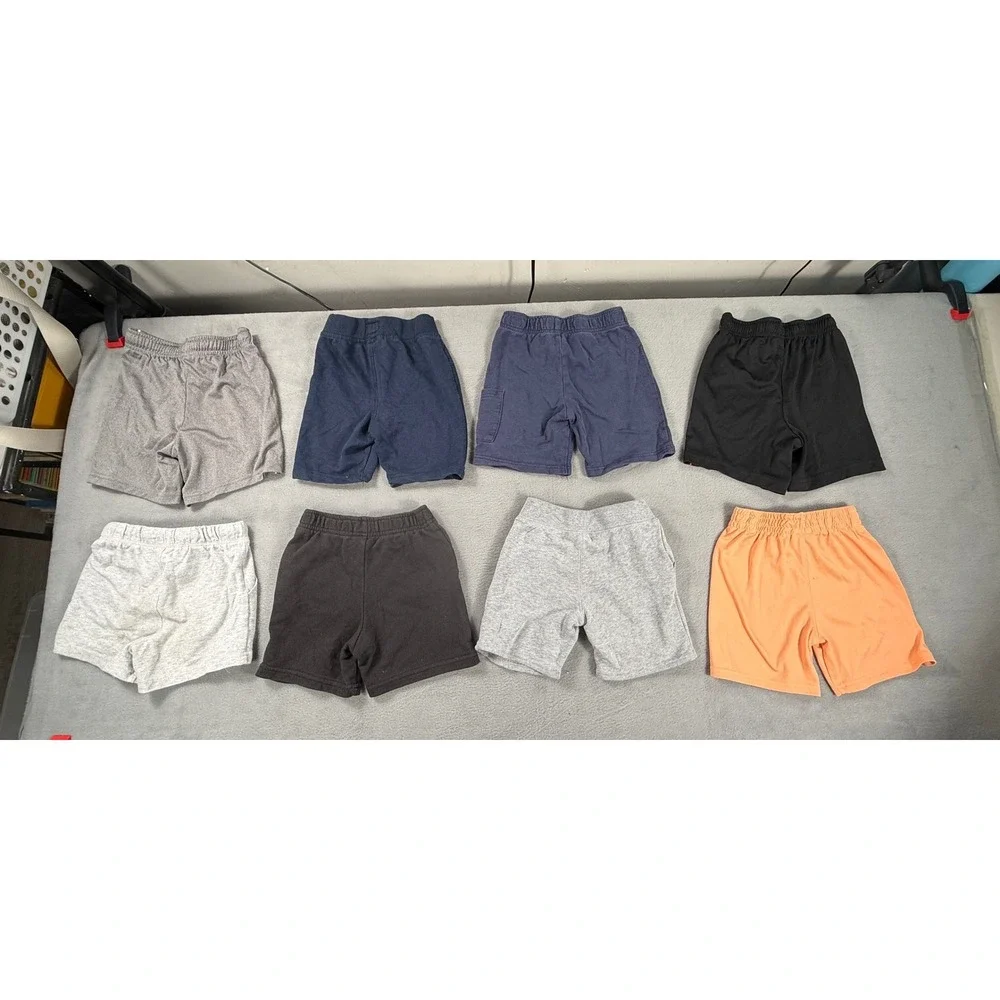 Lot of 8 Toddler Boys Shorts Size 3T Carter's Garanimals Jumping Beans Lee